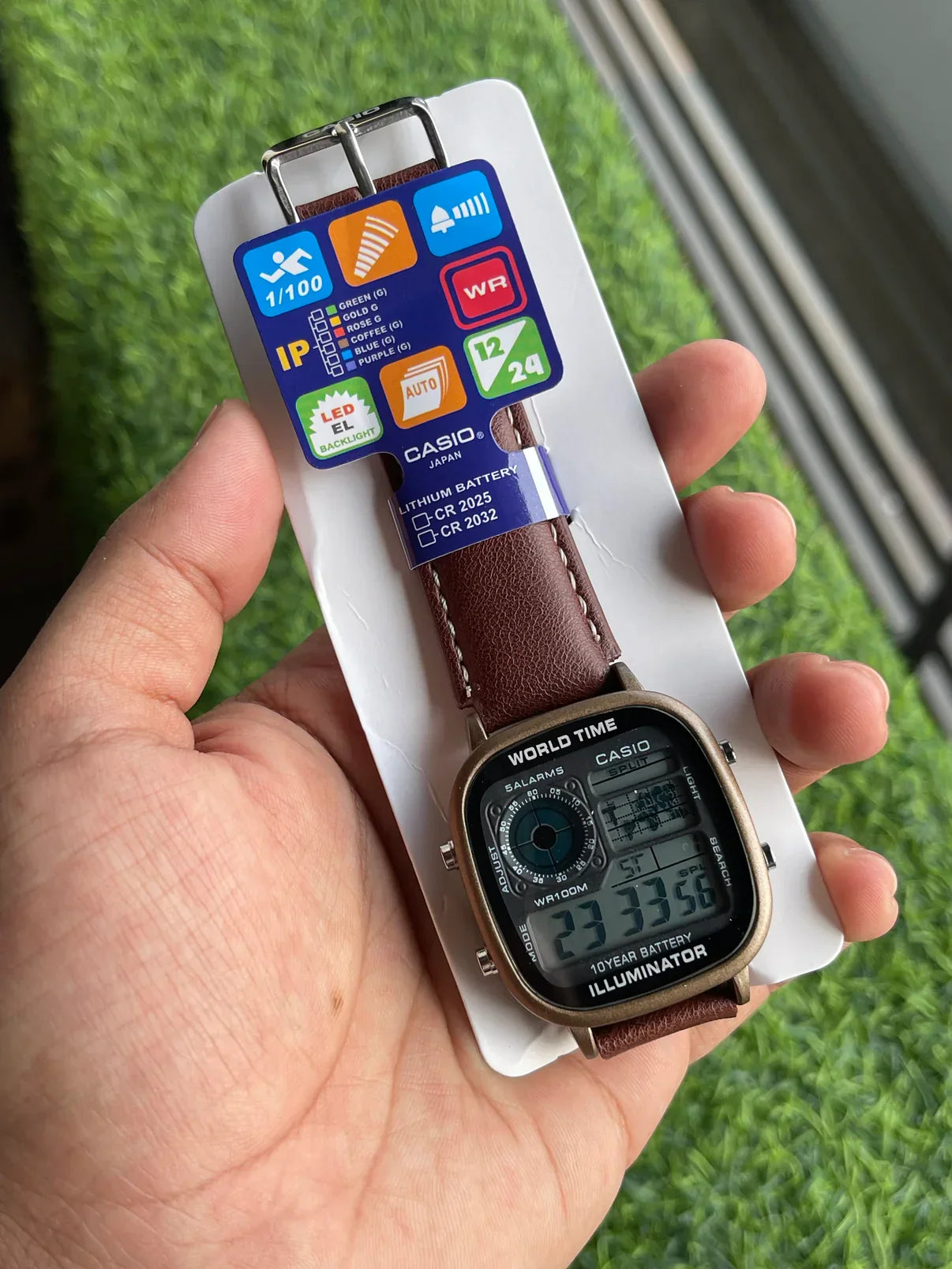 Casiio World Time Illuminator Digital Watch