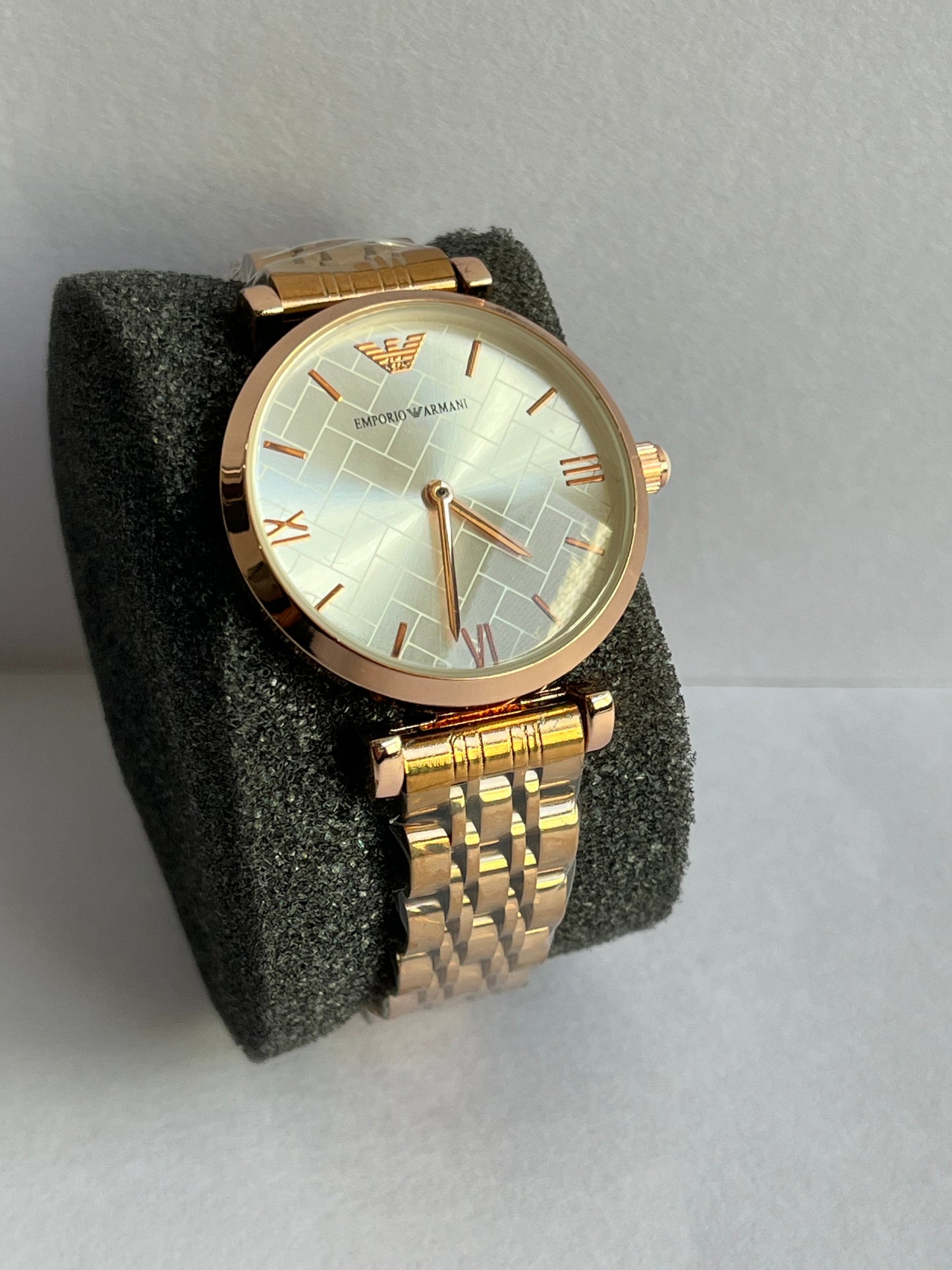 Luxury Gold Dial Stainless Steel Watch for Women