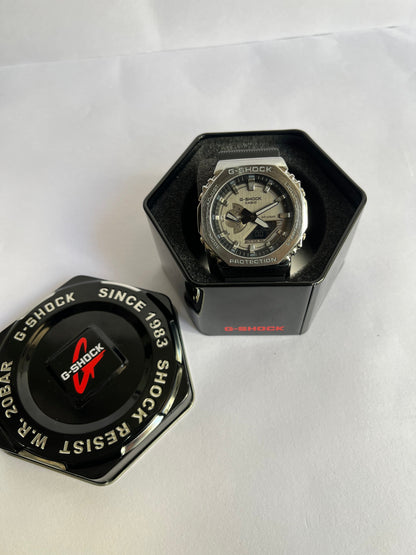 Casio G-Shock Tough Solar Bluetooth Analog-Digital Watch with Stainless Steel Case