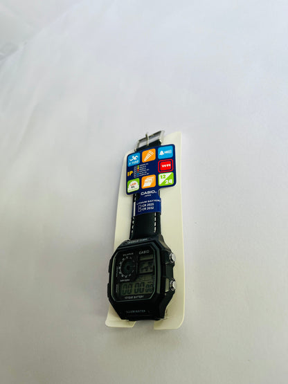 ET Rugged Digital Sports Watch with World Time & Illuminator